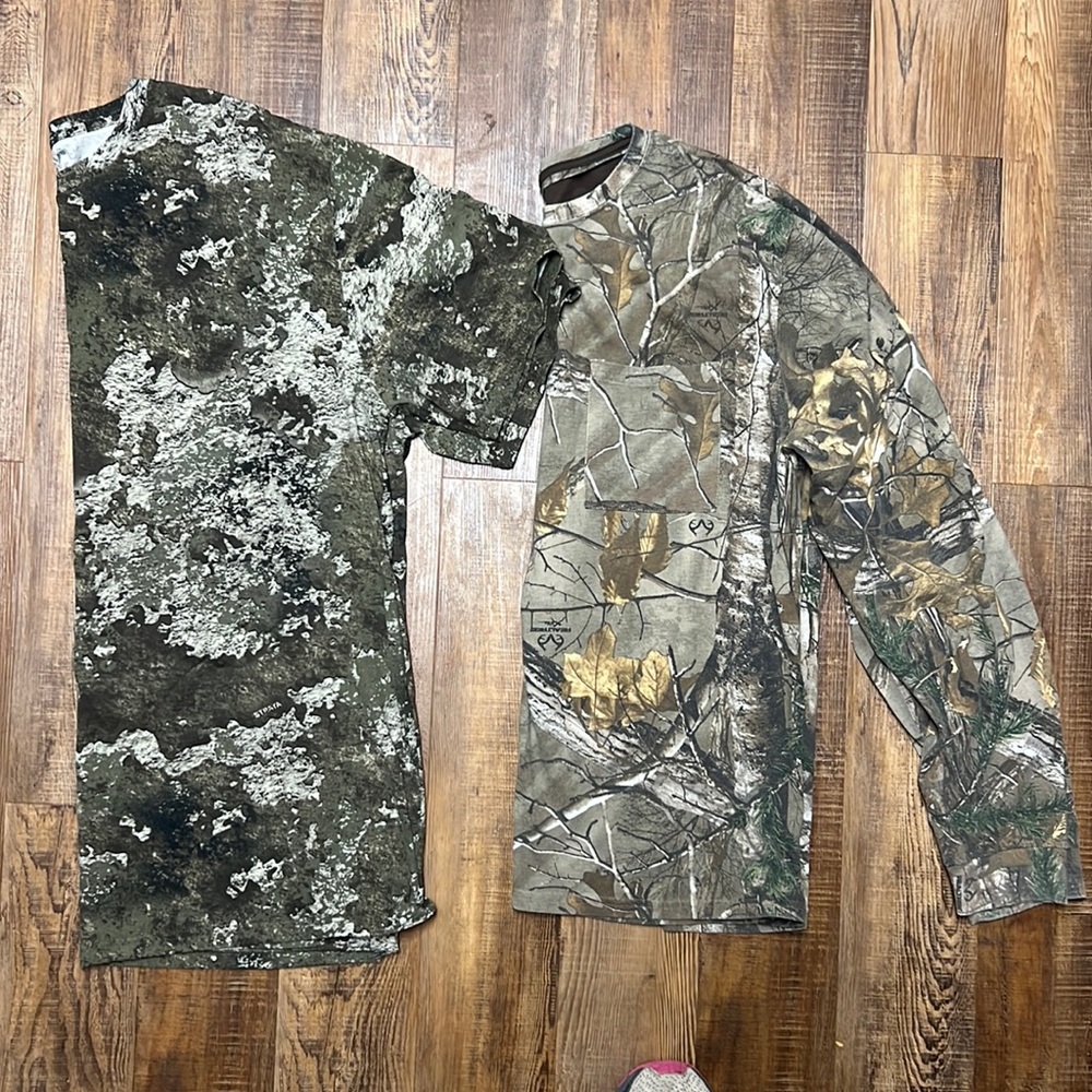 Mens Camo shirts XL